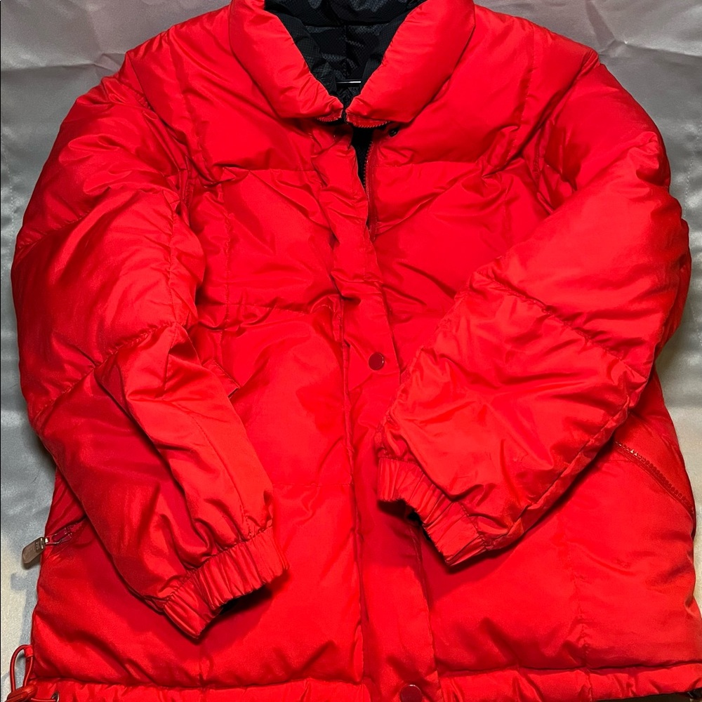 Red Puffy Jacket
